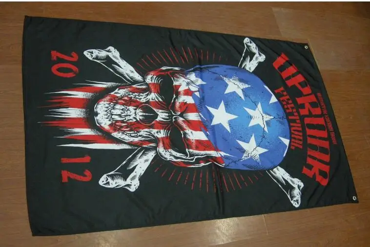 

Mayhem Death Metal Black Metal music team flag ,90X150CM size,100% Polyester,Digital printing