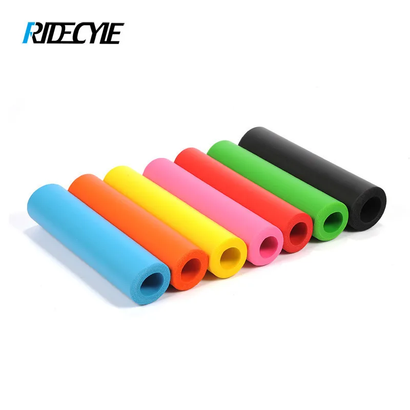 RIDECYLE велосипедные ручки MTB силиконовые губчатые накладки на Анти занос удар