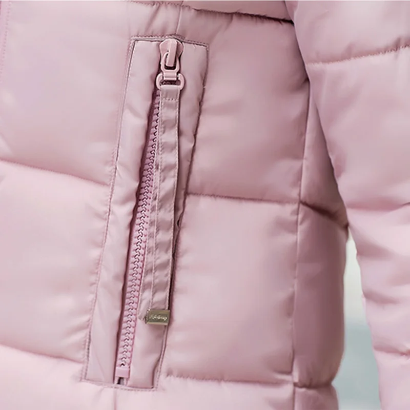 Фото QAZXSW 2017 New Winter Cotton Coats Women Hooded Jacket Thick Parkas Preppy Style Padded Jaqueta Feminina HB323 Женская одежда QAZXSW 2017 New Winter Cotton Coats Women Hooded Jacket Thick Parkas Preppy Style Padded Jaqueta Feminina HB323 Женская одежда