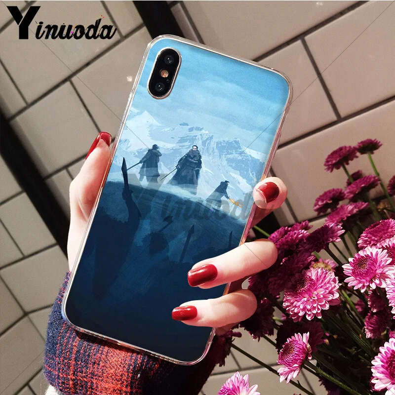 11pro MAX TheGame of Thrones House Stark Роскошный Уникальный Дизайн чехол для телефона iPhone X XS 6 6S 7