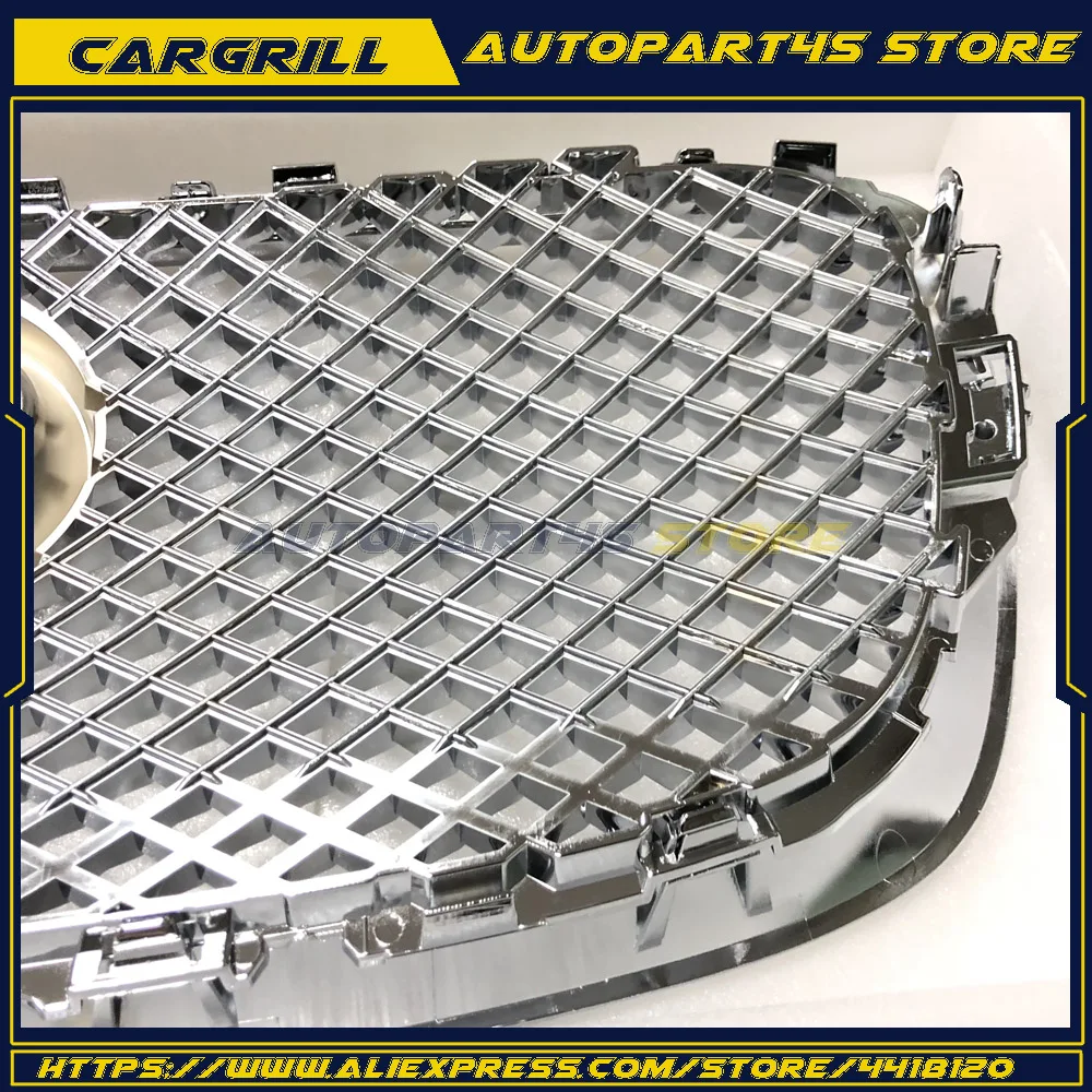 Для 2009-2011 Jaguar XF 2010-2011 XFR Передняя Центральная решетка гриль хром C2Z3832 | Автомобили и