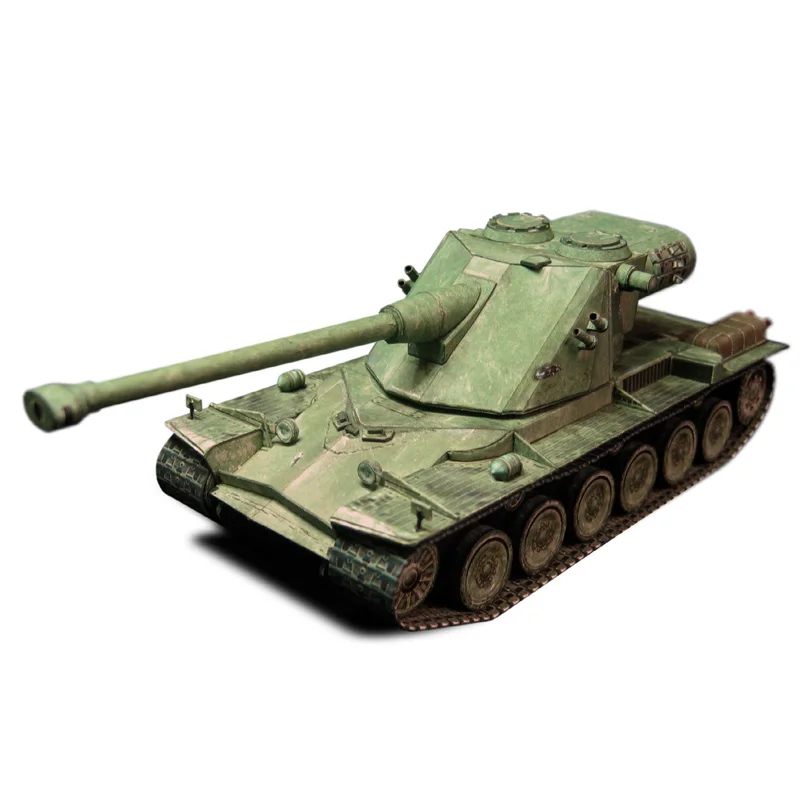 Kranvagn Швеция 1:50 Танк DIY Бумажные модели детские игрушки игра головоломка собрать
