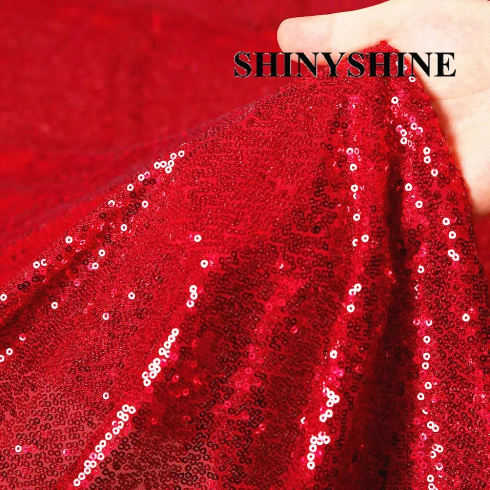 5 ярдов блестящая вышивка ткань материал бордовый золотой серебряный для одежды