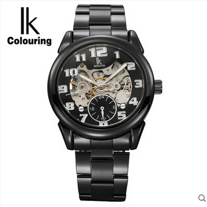 Ik для мужские часы личность показал на полностью автоматические механические