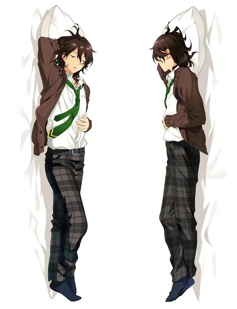 2018 аниме Ensemble Stars Огами костюм натуральная кожа и Akehoshi Subaru Hidaka хокуто Dakimakura тело