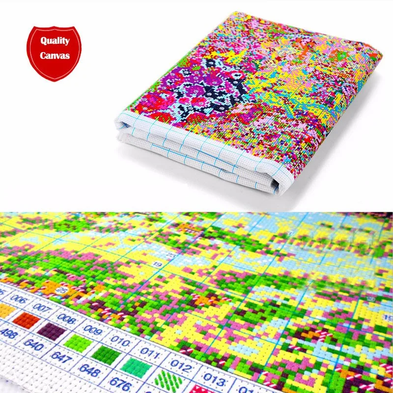 Свободный корабль вышивки крестом наборы хлопка 11ct вышивка Лебедь часы картины