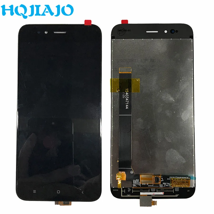 HQJIAJO для Xiaomi Mi A1 ЖК дисплей сенсорный экран дигитайзер Рамка Замена A1/Mi5X 5X