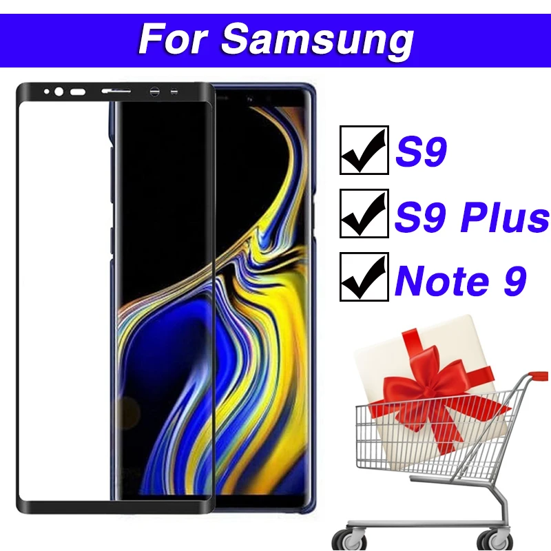 Защитное стекло для samsung s9 note 9 s9plus s 9splus экранный протектор damsung gaxaly армированное