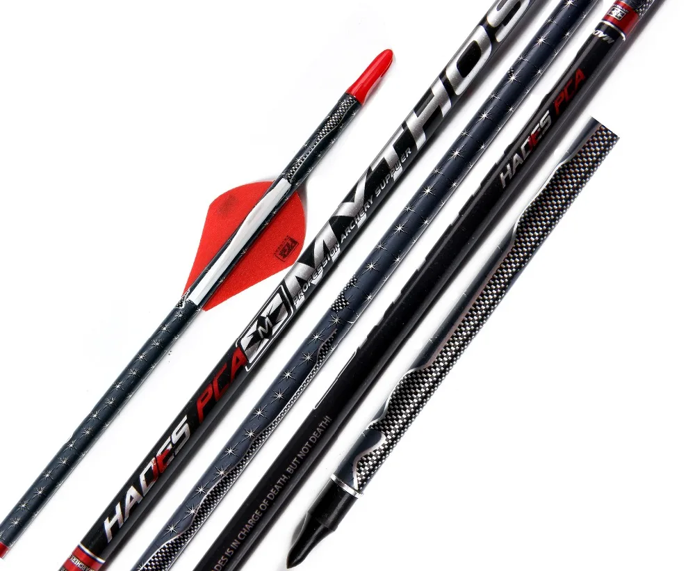 PG1ARCHERY 6/12/24 PK 30 дюймовые охотничьи стрелы со съемными наконечниками для
