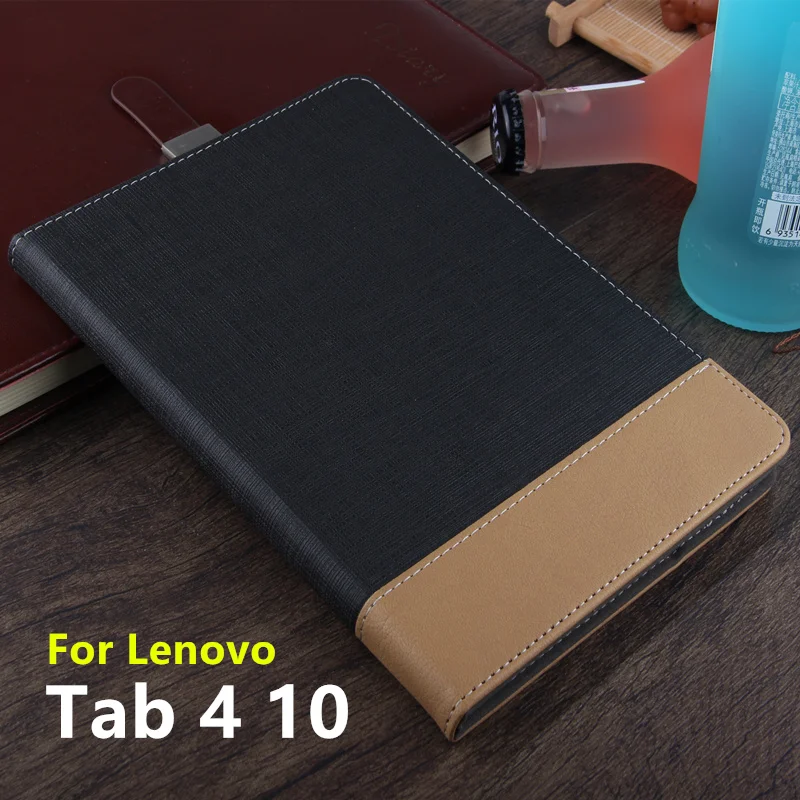 Чехол для Lenovo Tab 4 10 защитный кожаный чехол защитная пленка планшета 410 ПУ TB X304L X304N