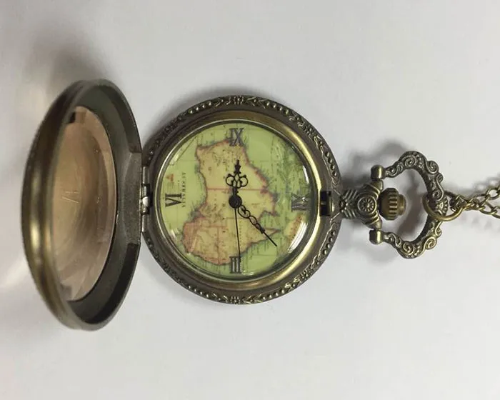 Timezone #402 ретро унисекс антикварная цепочка Карта Австралии ожерелье подвеска