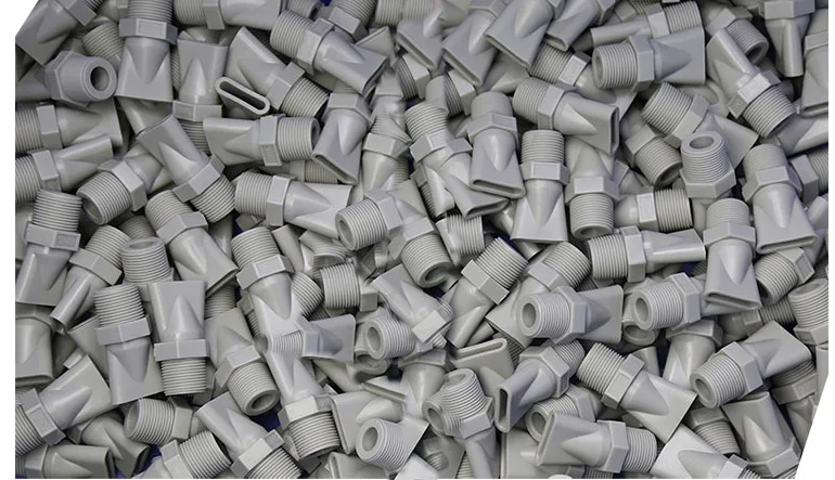 Пластиковое плоское сопло брызга вентилятора моющее и очищающее высокое