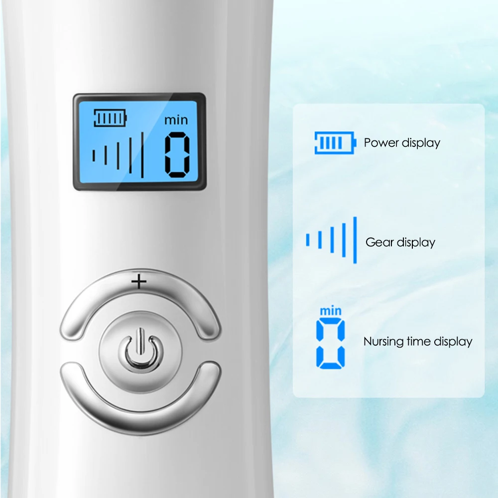 Электрический прибор для очищения лица вакуумный аппарат очистки пор уход за