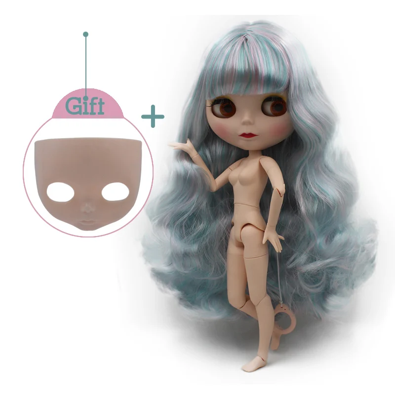 Matte Face SNO.36 Шарнирная кукла Blyth, Neo Blyth кукла Обнаженная Заказная матовое лицо куклы можно изменить макияж и платье DIY, 1/6 шарнирные куклы SO29 - Цвет: Matte Face SNO.36