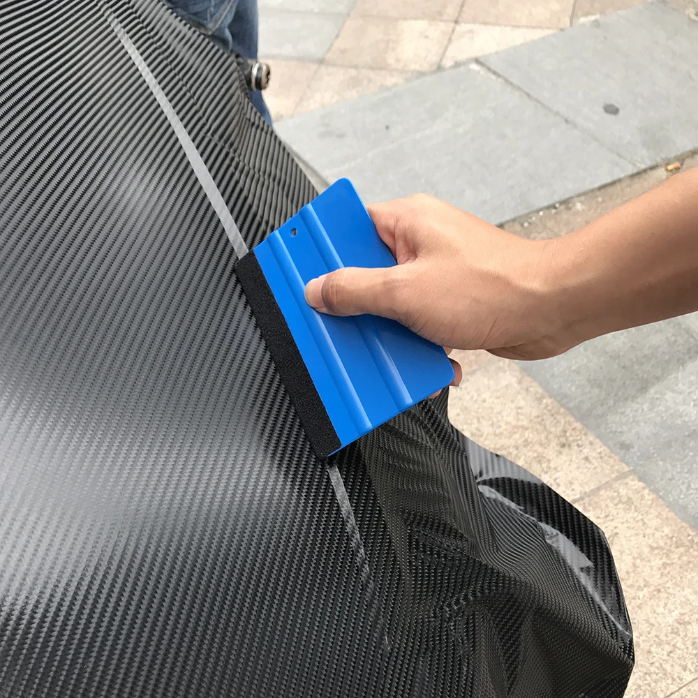 1 шт. Автомобильная виниловая пленка упаковочные инструменты синий резиновый