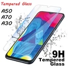Защитная пленка для экрана из закаленного стекла для Samsung Galaxy A50 A70 A40 9Hd Защитная пленка для экрана Защитное стекло для Galaxy A30 A20 A10 A80