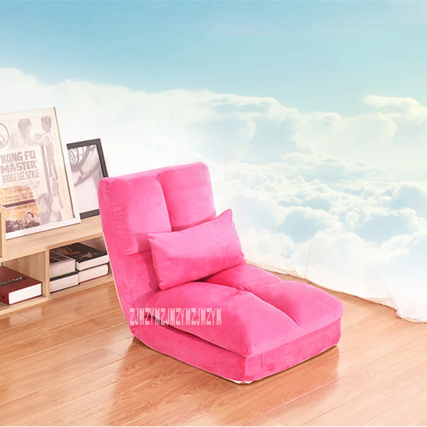 

B154 Living Room Comfortable Sofa Bedroom Chaise Longue Single Sleeping Bed Foldable Reading Sofa Balcony Adjustable Lazy Sofa