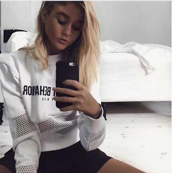 Fanala осень 2017 г. зимние толстовки с капюшоном Женская Повседневная Письмо печати