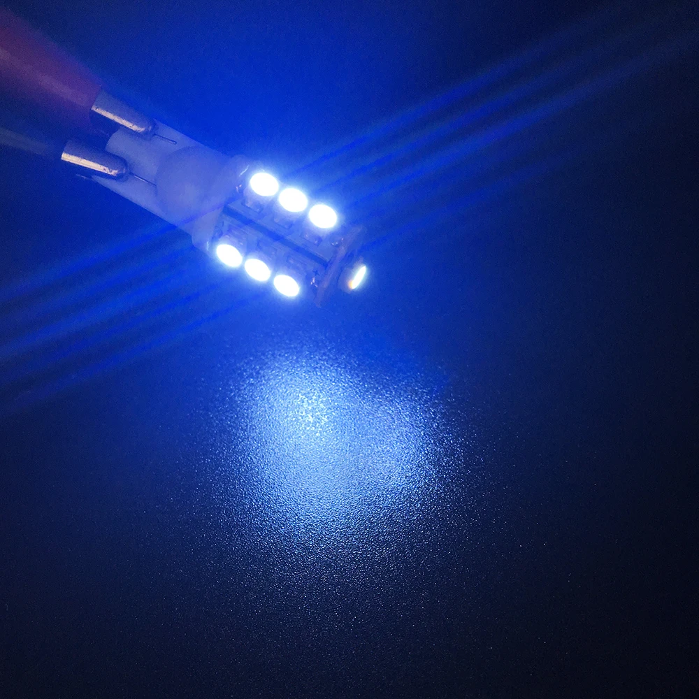 YSY 500 шт. T10 1210 13 SMD 194 168 W5W светодиодный светильник белый авто интерьер светодиодная