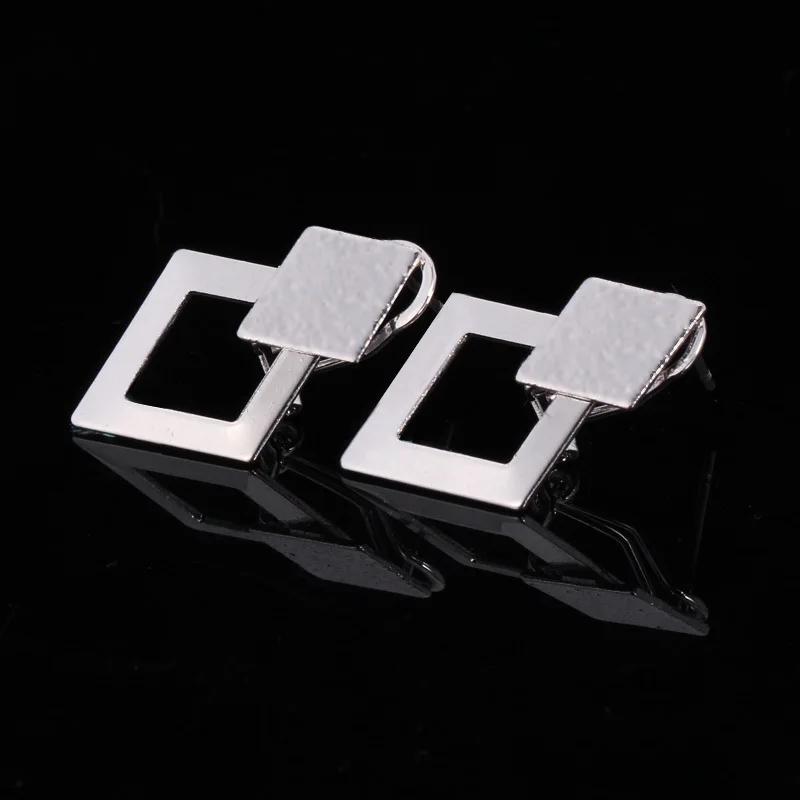 U7 Ромб Серьги Африканские Ювелирные Изделия Золото/Серебро Цвет Этнические