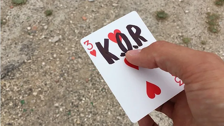ITgimmick K.O.R King of the Rise (трюк и инструкции онлайн) Оливье Мон фокус (синий или красный