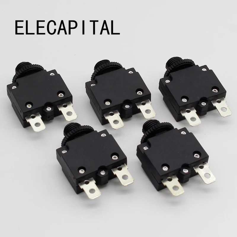 

thermal switch circuit breaker overload protector 3A,4A,5A,6A ,7A, 7.5A ,8A,10A,15A,18A,20A,25A,30A overload switch