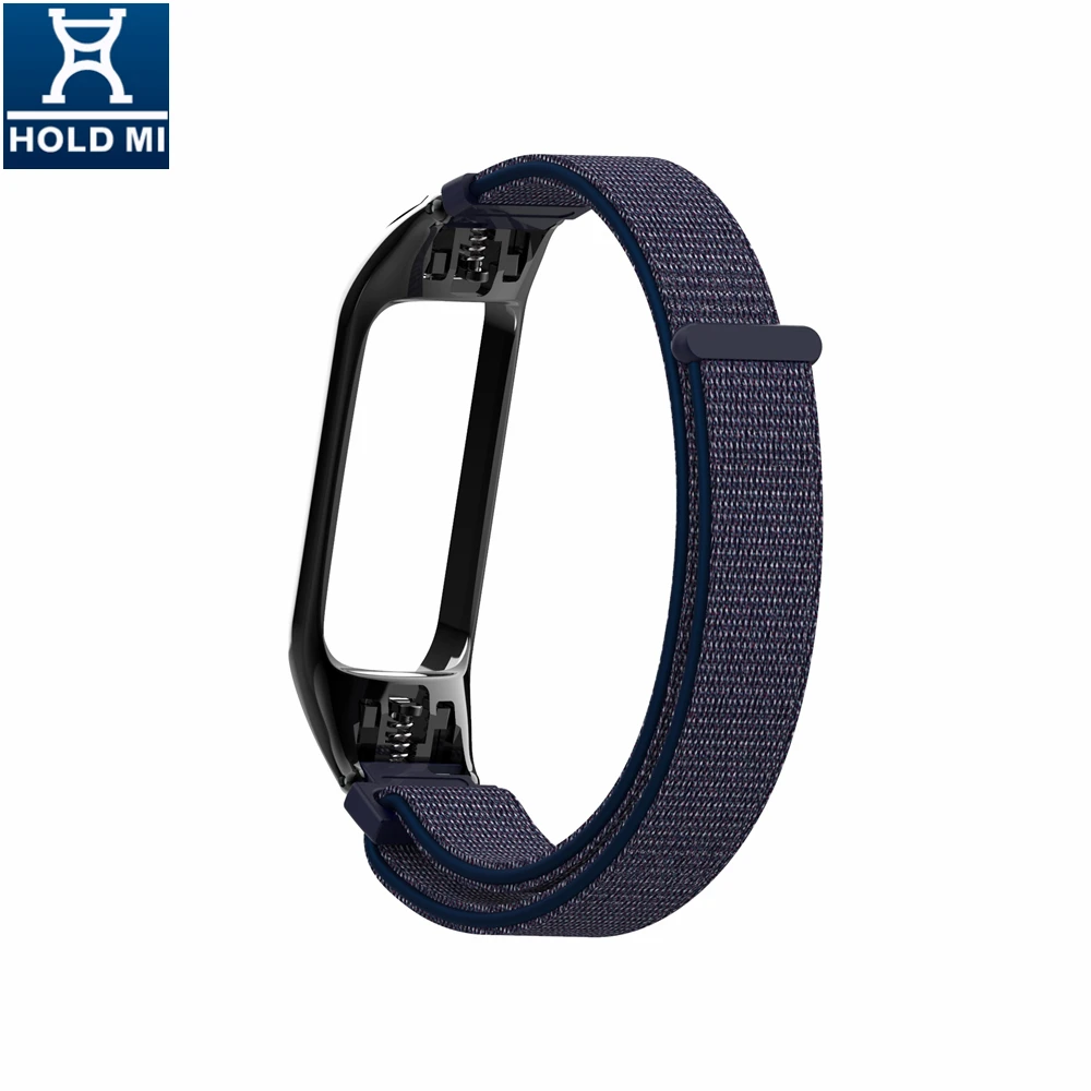 HOLDMI нейлоновый ремешок Mi band 3 умные аксессуары для Xiaomi Band сменный часов с