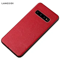 genuine leather phone case for samsung galaxy s10 s20 ultra s7 s8 s9 plus a70 a50 a51 a8 a7 2018 note 10 9 360 full protective