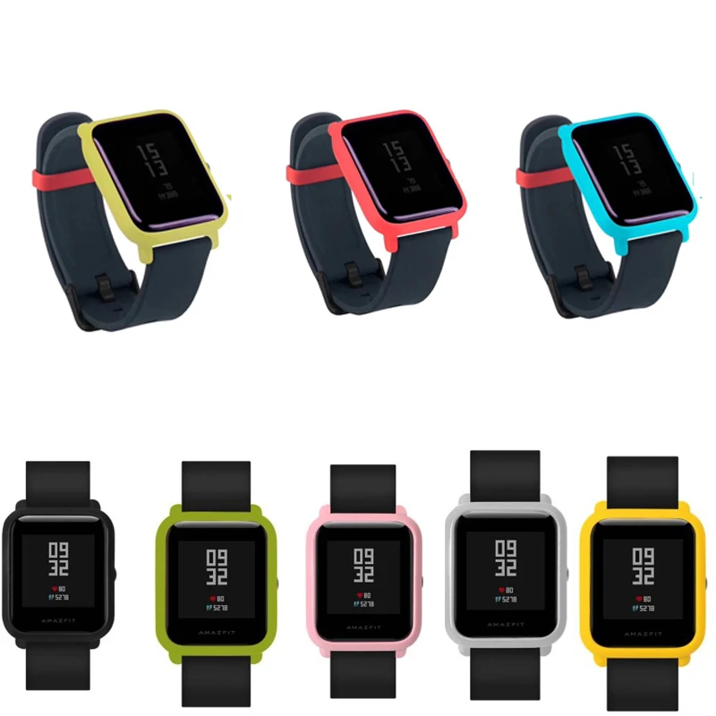 2018 new Frame PC Case Cover for Xiaomi Amazfit Bip BIT PACE Lite Youth Watch Protect Shell Huami | Наручные часы