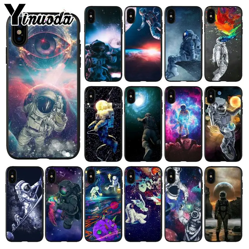 Чехол для телефона Yinuoda Trippy Art эстетическое пространство Астронавт Apple iPhone 8 7 6 6S Plus