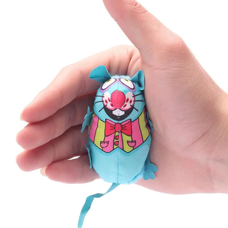 Продукт для домашних животных жирная кошка игрушка жирный холст красочная мышь с