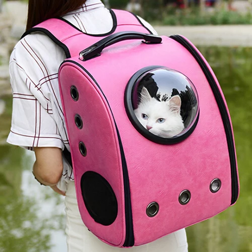 Воздухопроницаемая переноска для домашних животных с космическими каютами