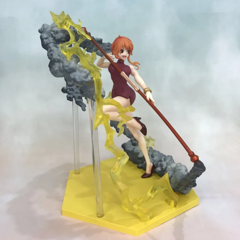 Новая горячая распродажа ZERO EX ONE PIECE соломенная шляпа Пираты Nami Clima-Такт черный шар