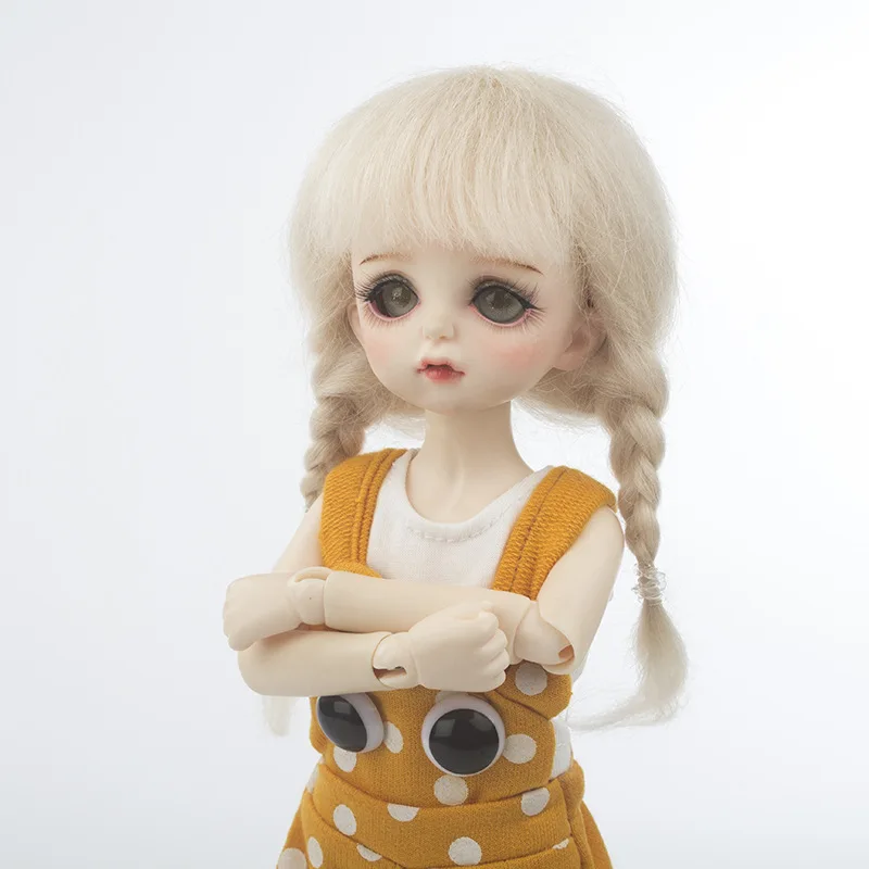 Мохеровый парик для шарнирной куклы 5 цветов милый BJD 1/8 | Игрушки и хобби
