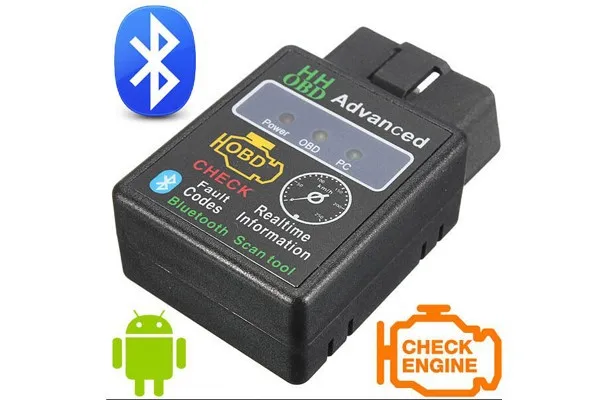 Мини сканер OBD ELM327 v1.5 Bluetooth CAN беспроводной адаптер|android bluetooth|black carandroid mini |