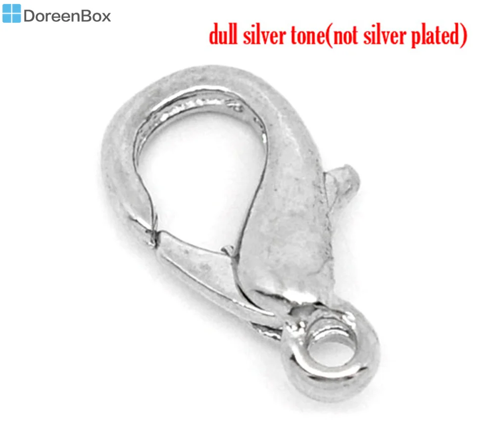 Doreen Box Милые 100 застежек лобстеров. Браслет цепочка 12x7 мм (B10178)|chain link|bracelet lobsterbracelet