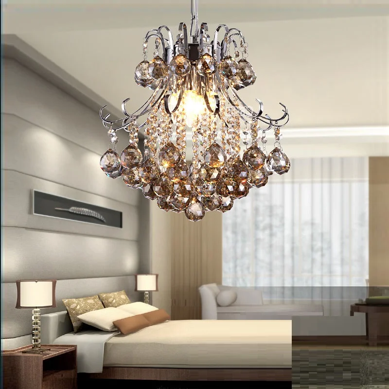 Роскошная подвесная люстра светильник K9 с украшением в виде кристаллов крытый