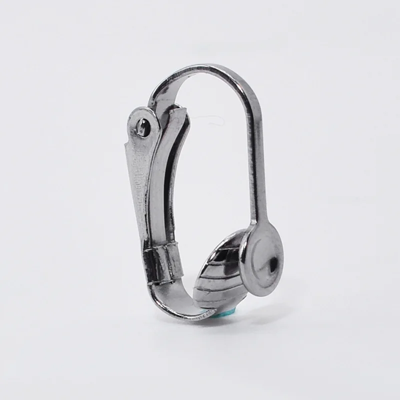 Earrings Adapter Stainless Steel Non-pierced Clip Back on Converters Earring Settings DIY Findings NO Fade | Украшения и