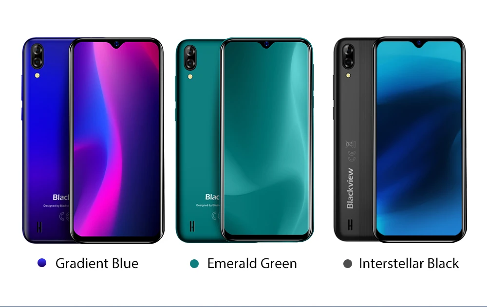 Новинка смартфон Blackview A60 4080 мА/ч Android 8 1 ОЗУ ГБ ПЗУ 16 13 МП четырехъядерный