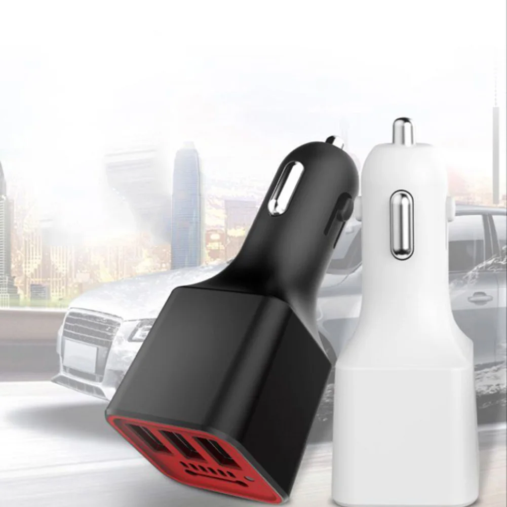 Multifunctional Vehicle Adapter Oxygen Generator Cleaner Negative Ion Ionizer Lighter Socket 3 USB Port Air Purifier Car Charger |
