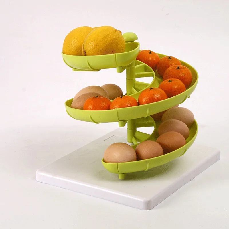1 шт. Креативные кухонные принадлежности стеллажи для яиц хранения фруктов