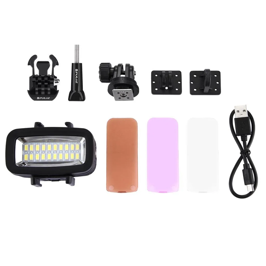 Подводный светильник OMESHIN для DJI Osmo Action водонепроницаемый Светодиодный дайвинга