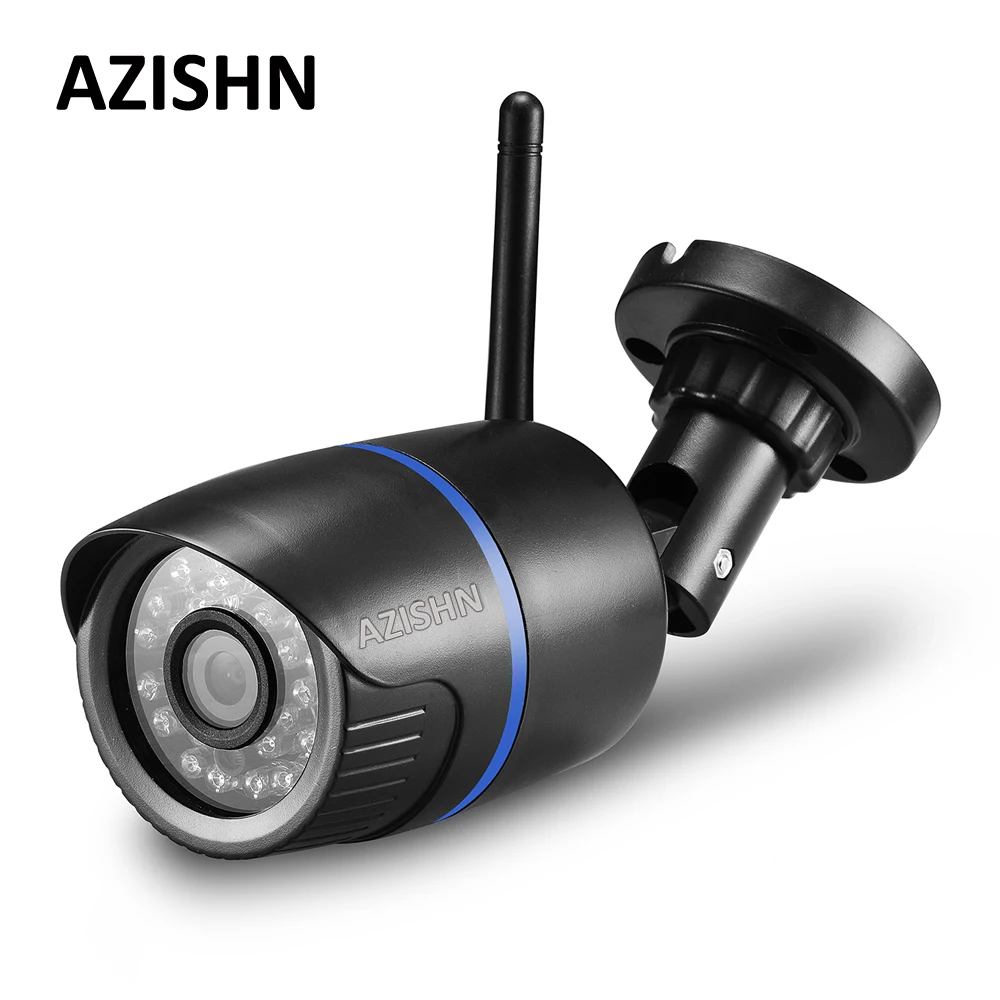 IP камера AZISHN 1080P 960P 720P беспроводная водонепроницаемая с поддержкой Wi Fi|Камеры