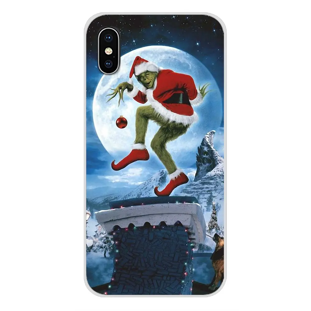 Для huawei P Smart mate Honor 7A 7C 8C 8X9 P10 P20 Lite Pro Plus Monster Grinch Stole рождественские аксессуары чехлы для телефонов Чехлы