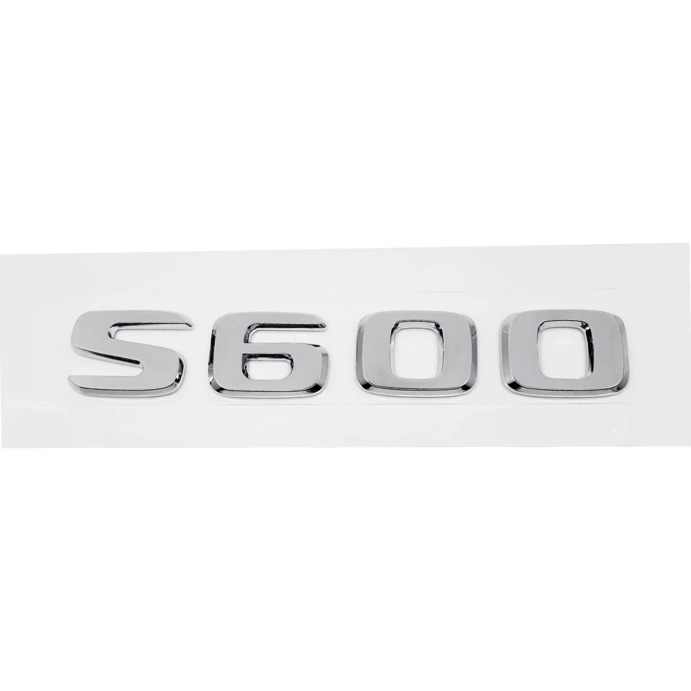 Для Mercedes Benz S Class W124 W163 Cla gla GLC Glk ABS S500 S500L S600 S600L багажник автомобиля сзади Буквы Знак