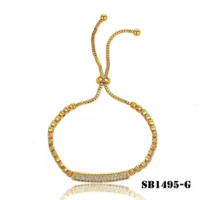 Бесплатная доставка моды Классическая медь золотой цвет отрегулировать размер с