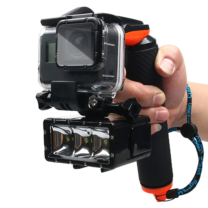 

Floating Hand Grip Shutter Trigger Diving Buoyancy Stick For GoPro Hero 7 6 5 sj4000 wifi Xiaomi yi 4K Sport Camera Accessories