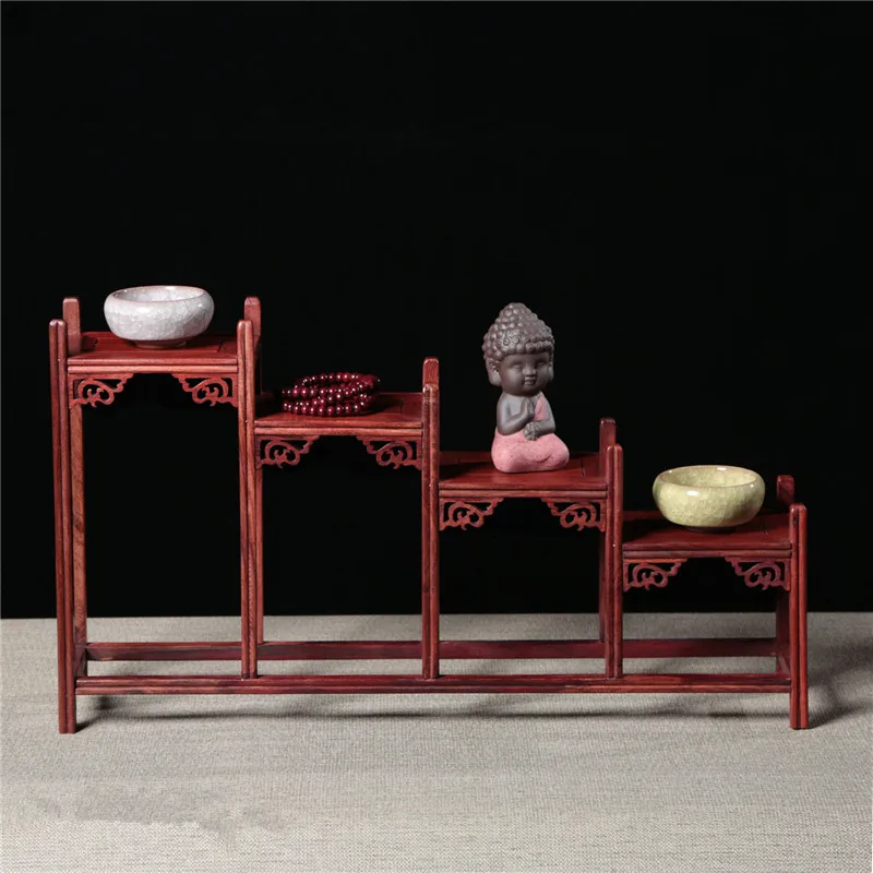 Изысканная деревянная полка выставочный держатель винтажная Домашняя