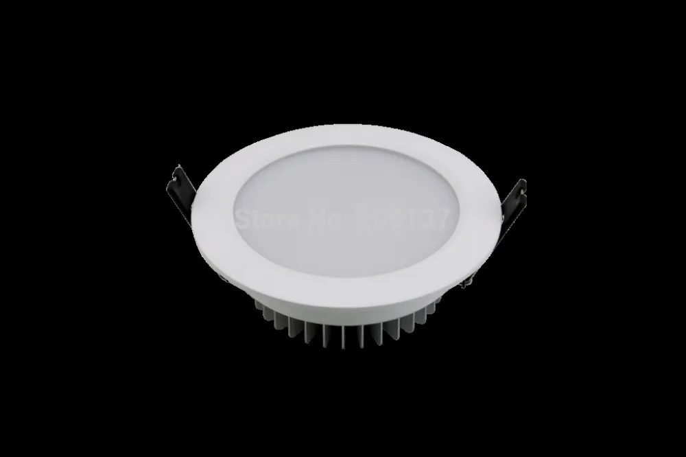 

DHL free shipping 5W 7W 9W 12W 15W led downlight recessed smd 5730 white body color 5730 SMD dimmable LED light for home