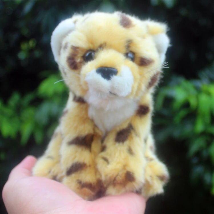 Искусственная игрушка маленькая кукла Гепард мягкие игрушки животные милые